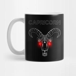 Capricorn | Evil Red Eyed Goat Mug